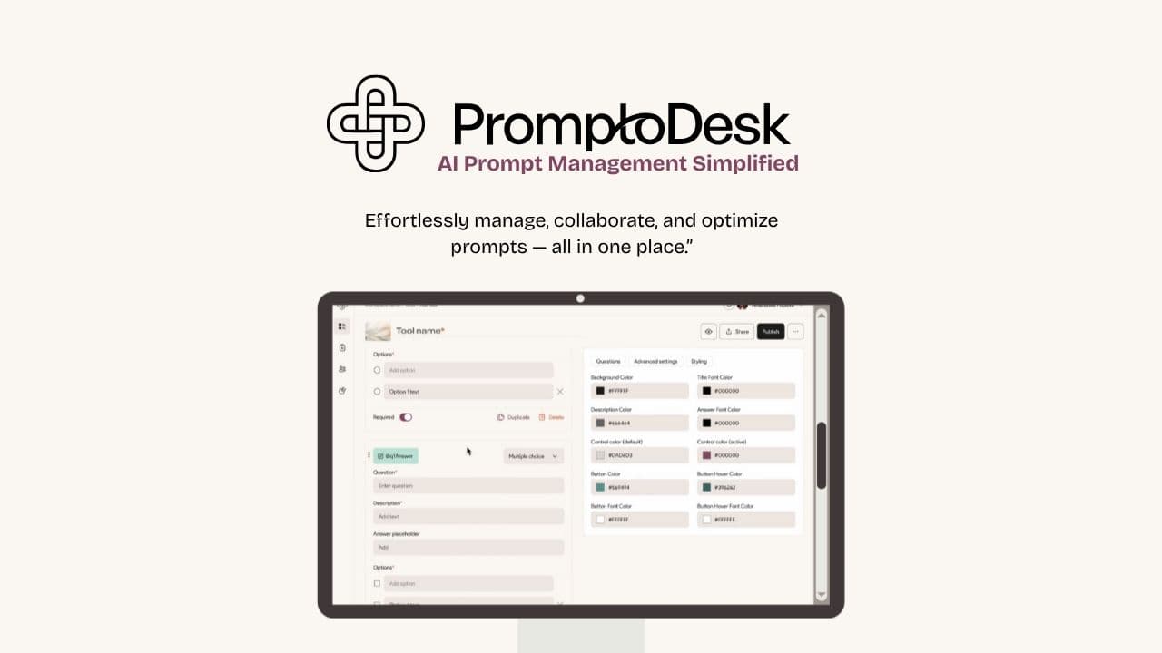 Promptodesk.ai preview